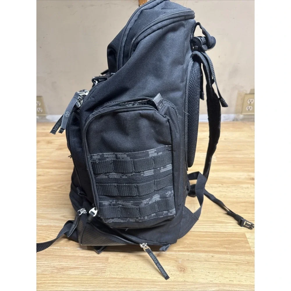 Urban Warrior Black‎ Tactical Backpack